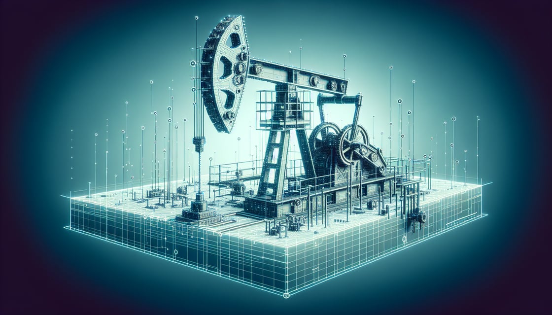 Digital twin pumpjack