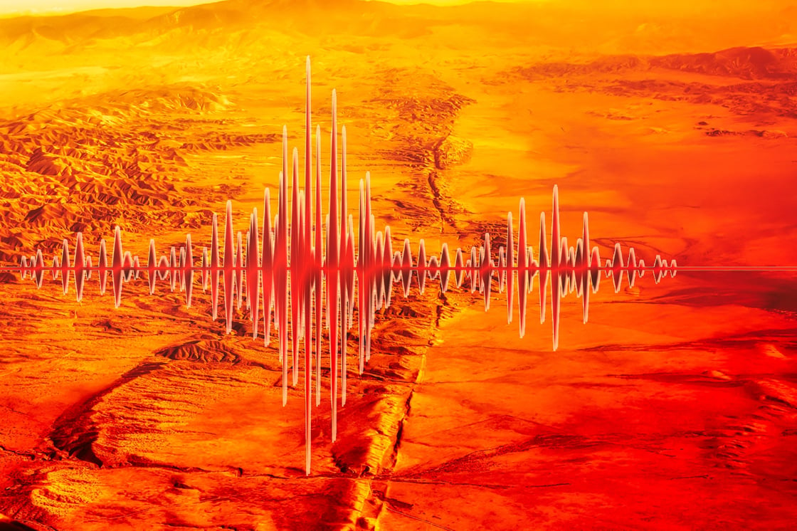 Fault line and seismic