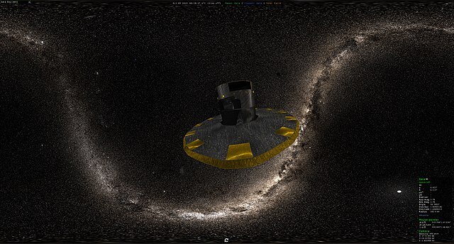 Gaia Spacecraft_wikimedia Commons