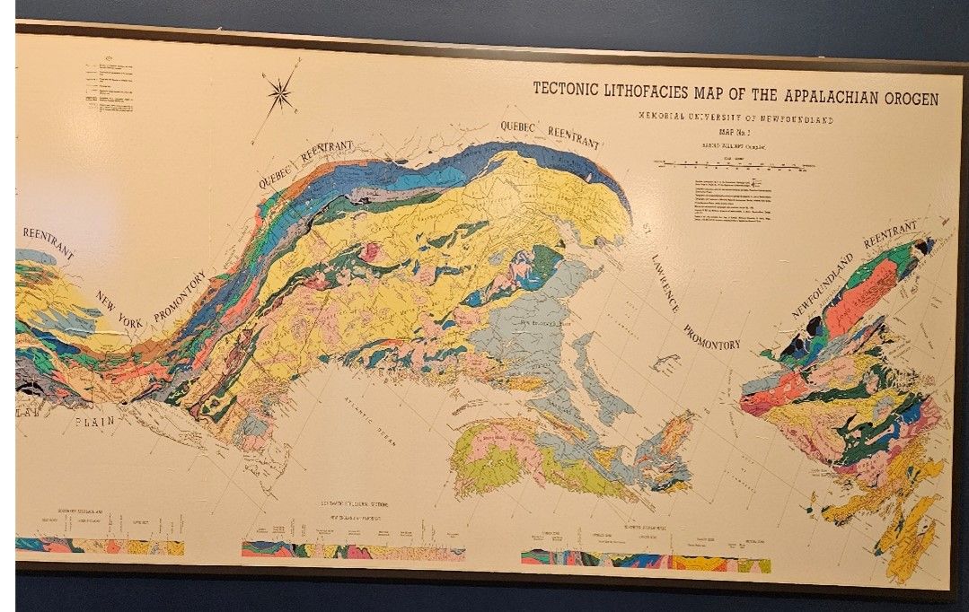 Geology of Newfoundland map_David Ludwikoski