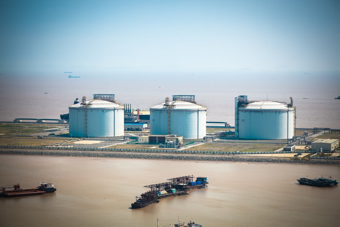 LNG port in China_chuyuss