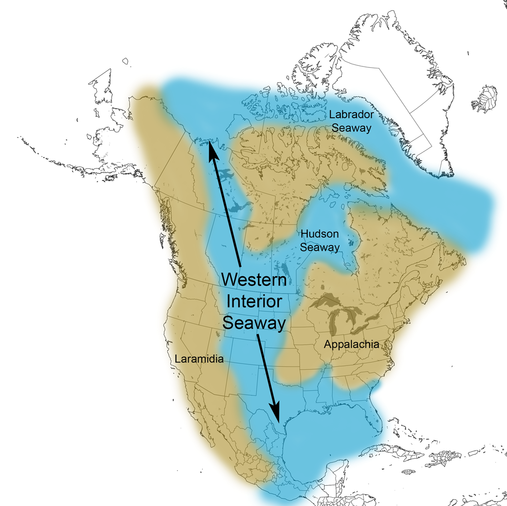 Map of Western seaway
