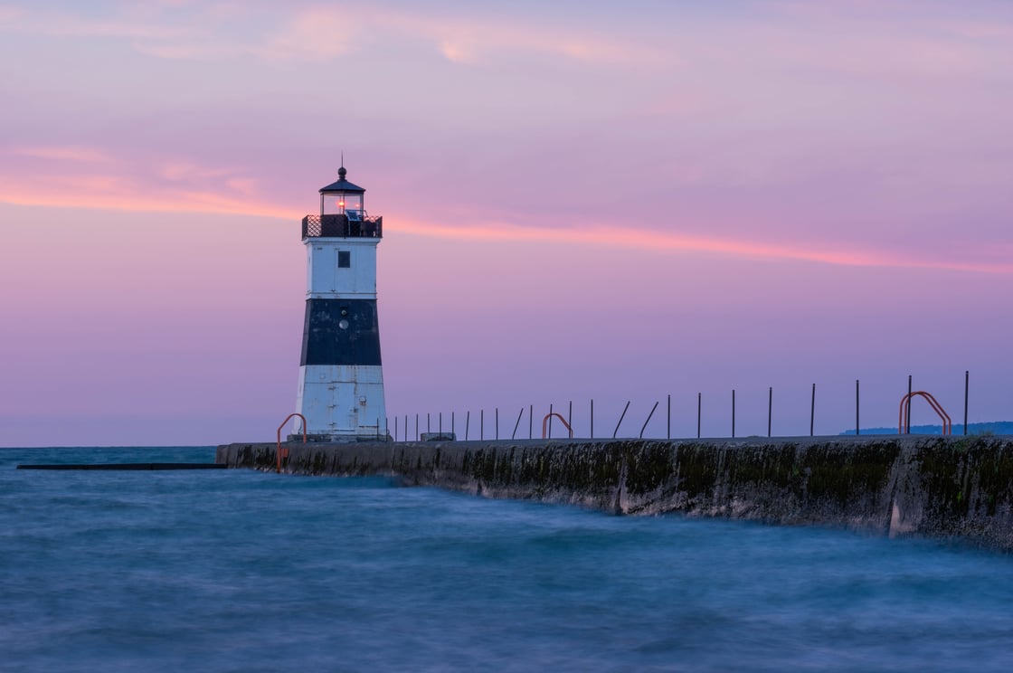 North Light Pier Lake Erie_Arburkholder