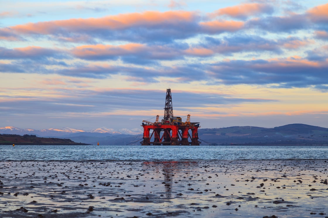 Offshore oil rig in Scotland_James Jones Jr.