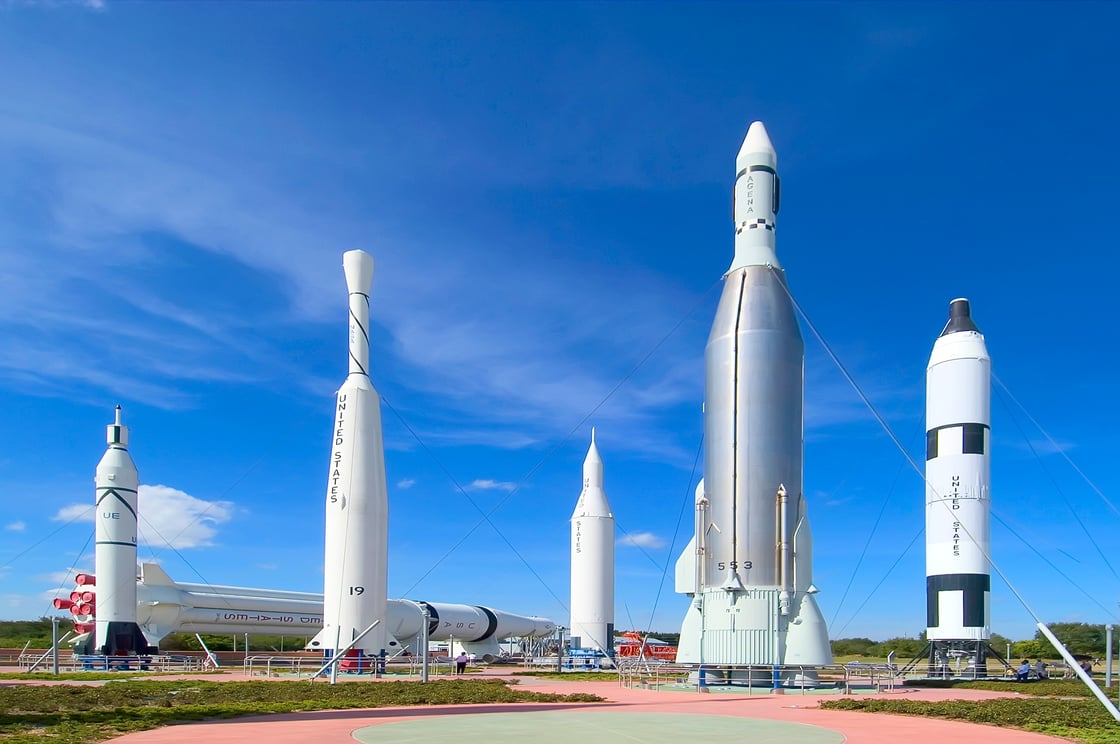Rocket Garden Kennedy Space Center_Dennis MacDonald