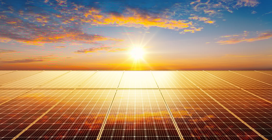 Solar panel with sun_bombermoon