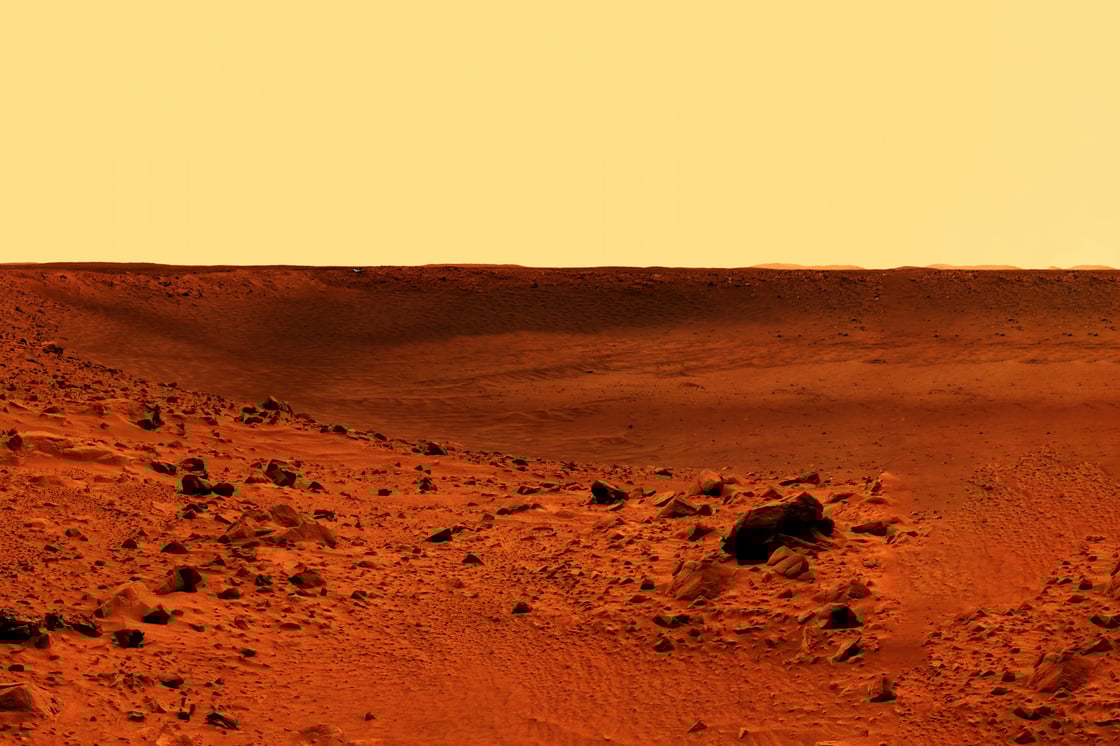 Surface of mars_Artsiom P and NASA