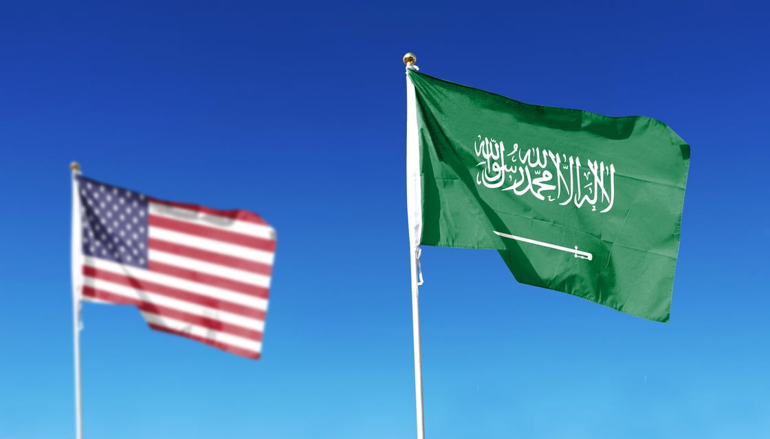 US and Saudi flags_Andy LIU