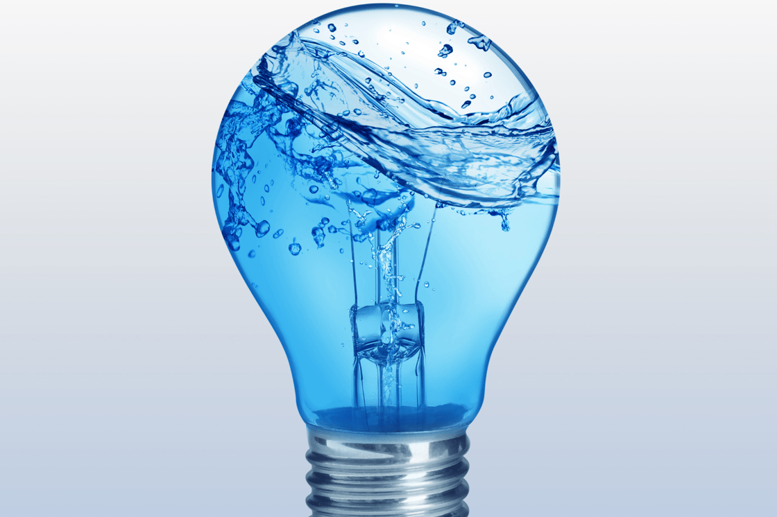 Lightbulb-filled-with-water