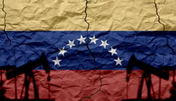 Venezuela flag and oil_Saulo Ferreira Angelo