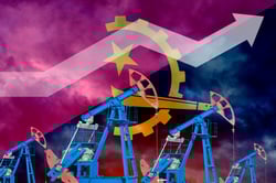 pumpjacks with Angola flag_Anton Watman
